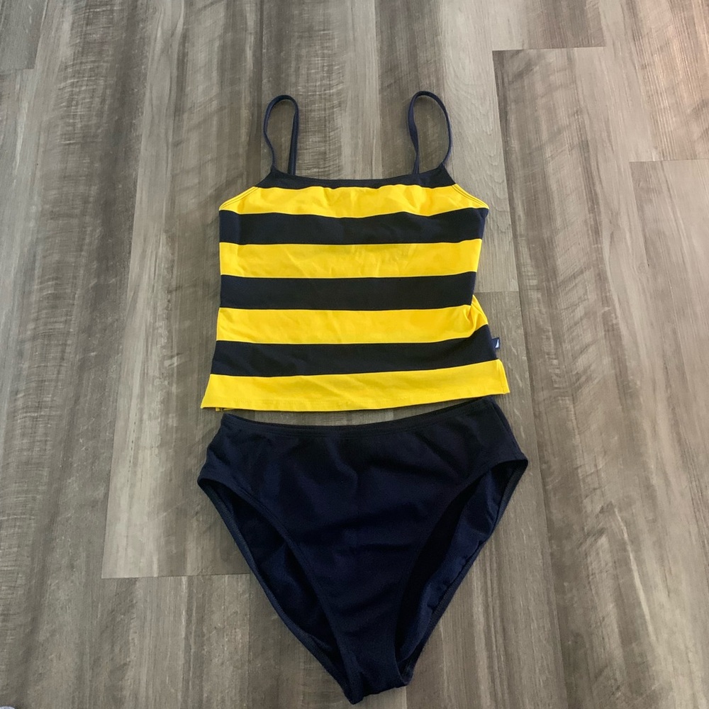 Women’s Nautical Two-Piece Swimsuit - Size 14